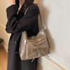 Commuter Bag Large Capacity Shoulder Bag Women's Backpack Soft Leather Tote Bag Crossbody Bag