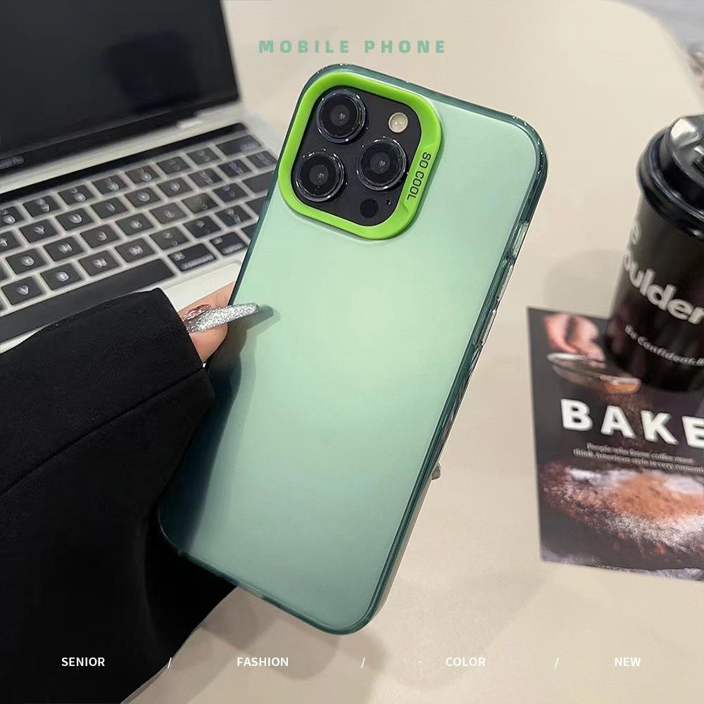 Applicable To Apple 16 Laser Phone Case IPhone 14 Grinding Pro Sand ProMax Protection 12 Protection 13 Set 11 Aurora 15