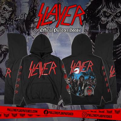 Slayer Live Undead Pullover Men Women Oversized Y2k Fleece Warm Sweatshirt American Death Metal Band Female Male Clothing