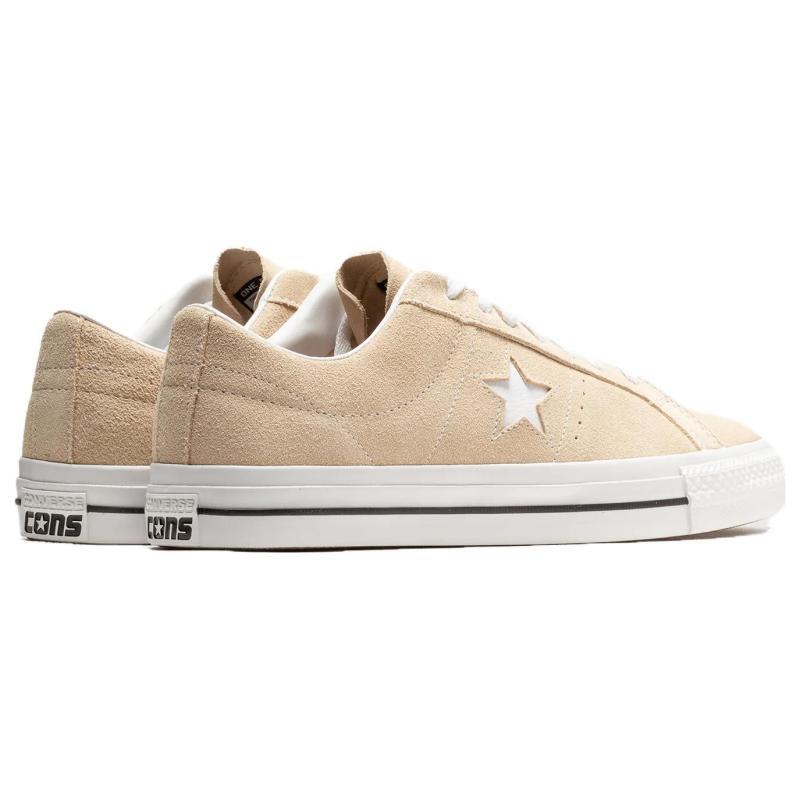 Converse One Star Pro Snl Non-slip and Abrasion Resistant Low-Top Board Shoes Unisex Off-White