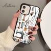 Sewing Machine Tailor Elements Phone Case for iPhone 11 12 13 14 Pro Max Mini XR XS SE 2020 7 8 Plus Samsung S21 S22 Shell
