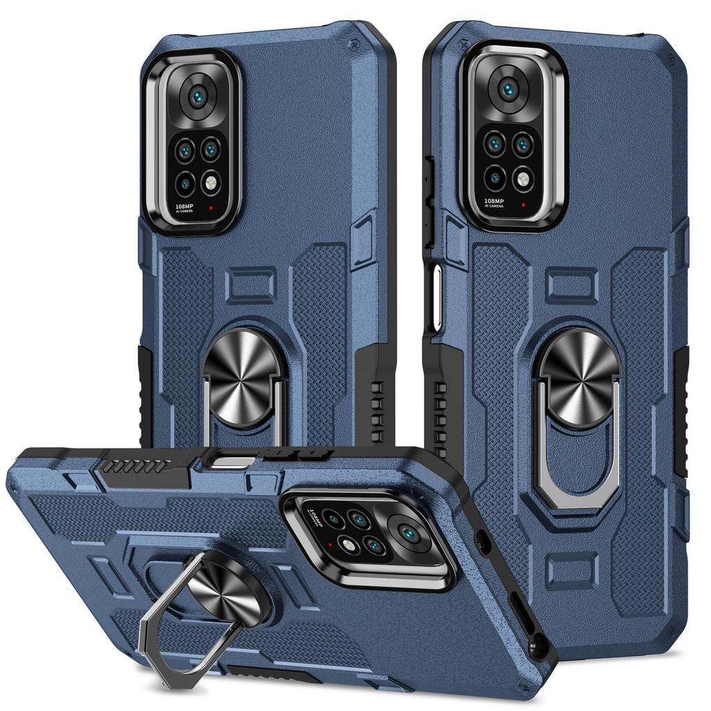Redmi Note 12 Anti-Fall Magnetic Case with Finger Ring Holder