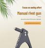 10-Inch Effort-Saving Multi-functional Rivet and Hole Punch Tool
