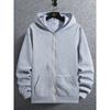 Men's Zipper Jacket with Cute Astronaut Print, Casual Hooded Top, Suitable for All Seasons, Perfect for Holiday Gatherings and Birthday Parties
