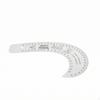 Curved Armhole Curve Ruler | Printed Measurement Markings, Clear Acrylic Construction, Sewing Ruler,