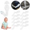 Furniture Cabinet Drawer Corner Lock for Children 10pcs