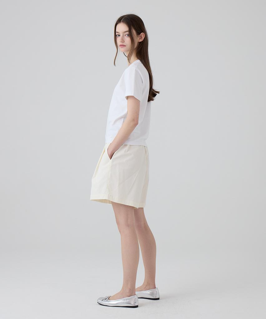 DANGLEDROP Dgdp Bermuda Cotton Shorts_Ivory