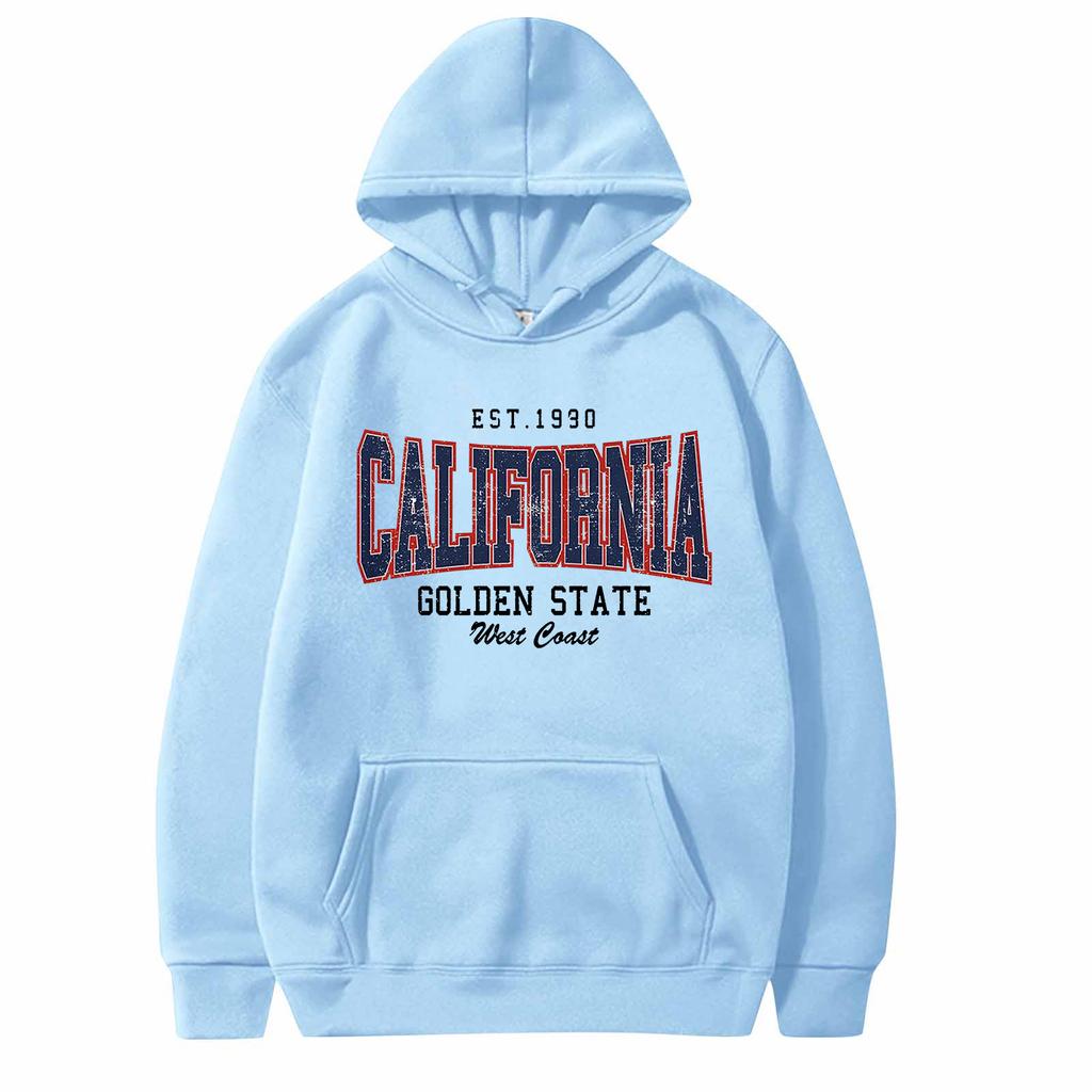 Unisex Fashion Casual Long Sleeved Round Neck Loose Plush Pullover With Rope Hoodie