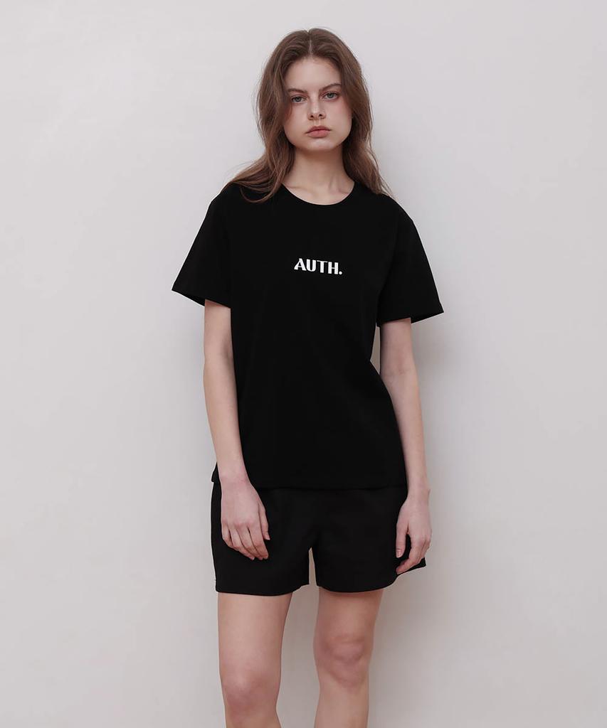 Eosseu Basic Logo Short Sleeve T-Shirt (Black)