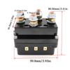 12V 400A HD Winch Remote Contactor Winch Control Solenoid Relay Twin Wireless Remote Recovery Car Motorcycle Accessories