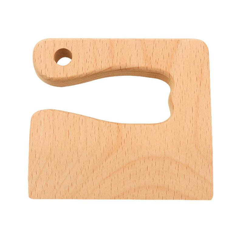 Cuțit din lemn Jucării de gătit pentru copii Cuțite sigure Tăiere fructe legume Tocător de bucătărie Jucărie Montessori Instrumente educaționale pentru copii mici