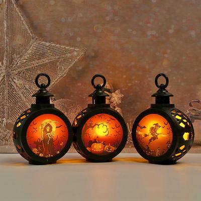 Kürbislaterne, weiches Licht, eleganter Stil, flimmerfrei, festliche Foto-Requisiten, Halloween-Party, Kürbis, Hexe, Geschenke, Geist für die Haushaltsdekoration