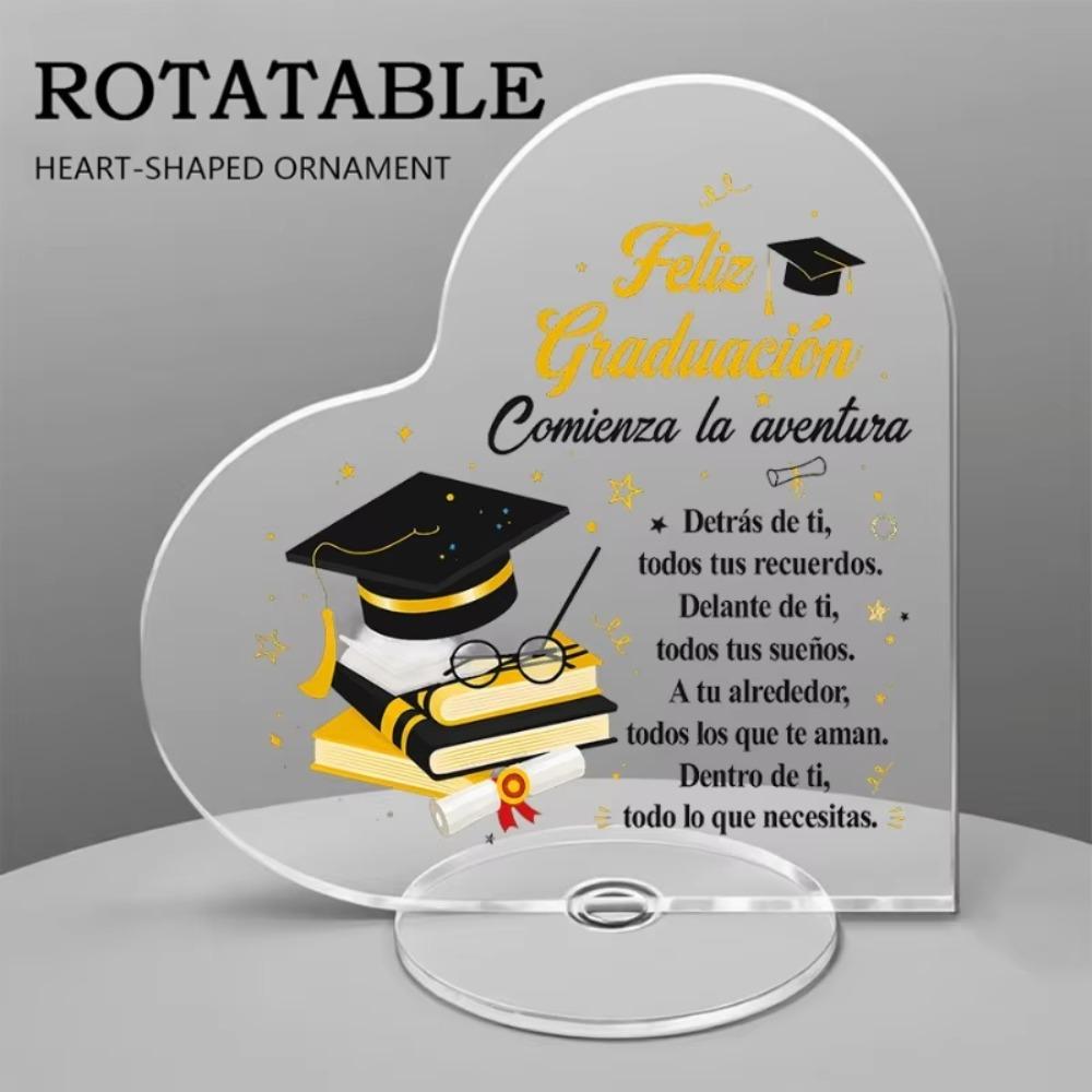 Heart-shaped Graduation Season Decorations Graduation Gift Ornament Party Decoration A