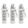 3pcs Easy To Use Copy Remote Controller Universal Garage Door Wireless Cloning Key Fob for Electric Openers Car Alarms