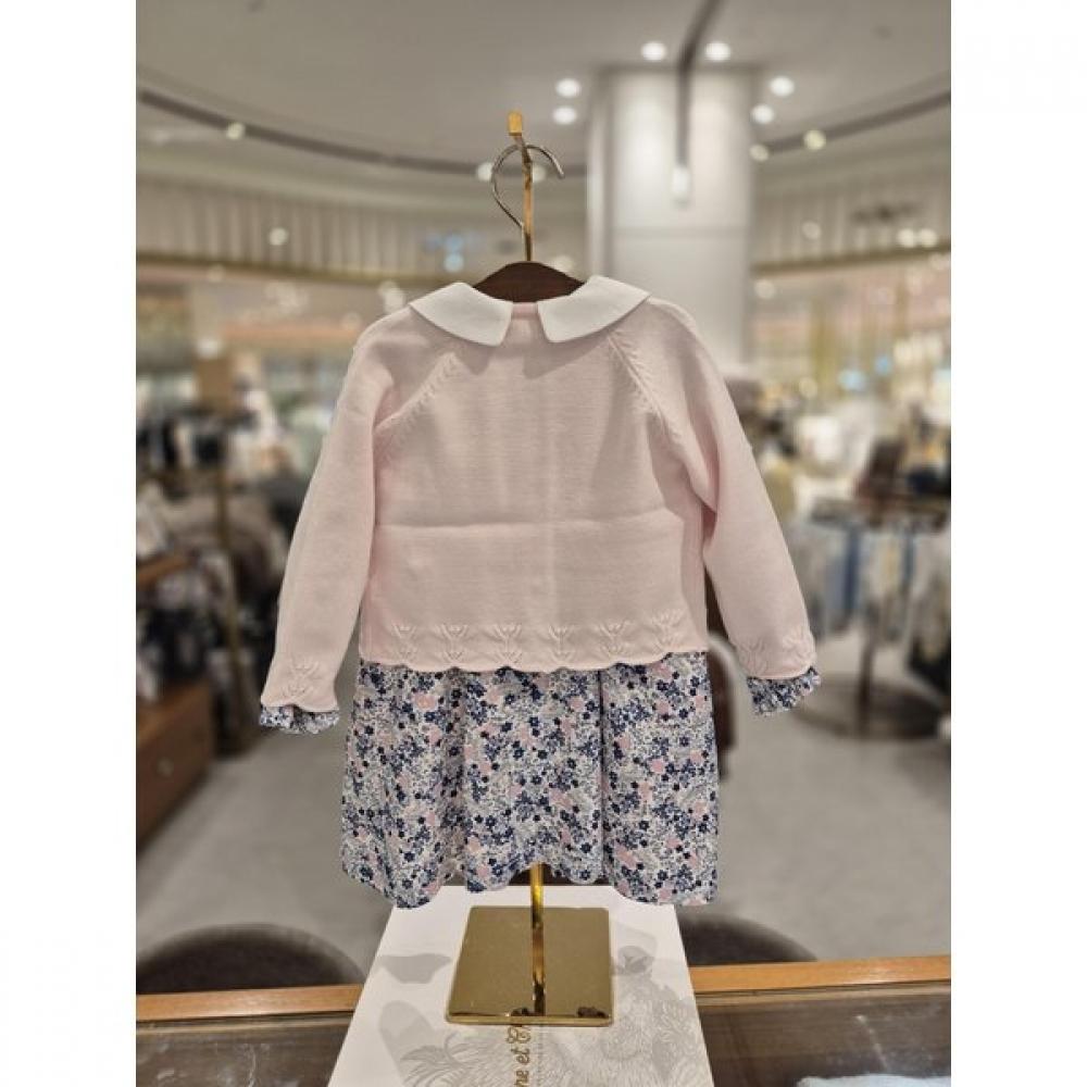 Show Chocola Women Peti Flower Dress + Soleil Cardigan Set ttowoe011nSet