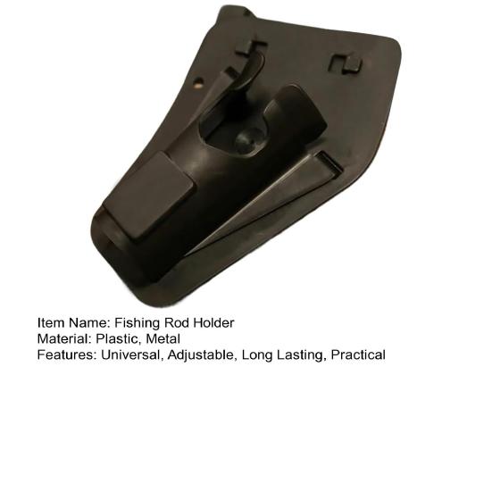 Slide-in Fishing Rod Hip Holster Weather-proof Quick Release Universal