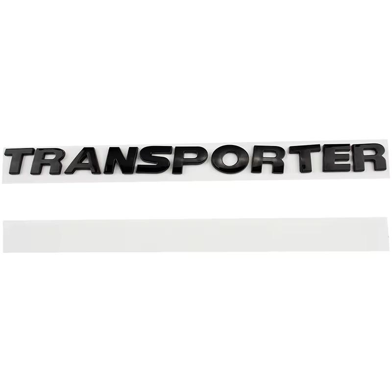 Auto ABS Bagagliaio Lettere Parole Logo Distintivo Emblema Decalcomanie Adesivo Per TRANSPORTER T4 T5 T6 T7 T8 Accessori Styling