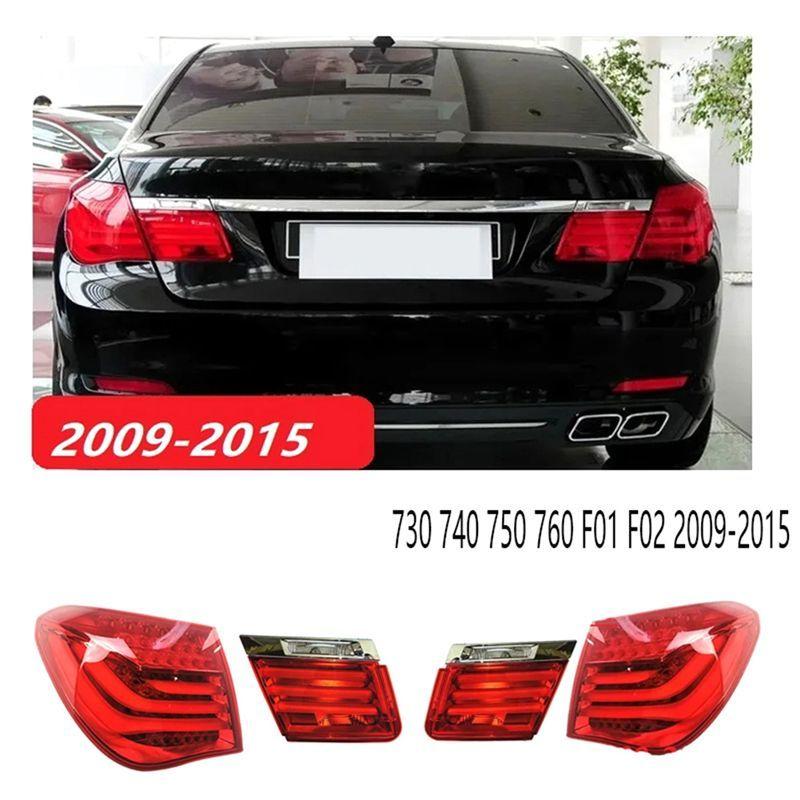 Car Parts Outside Left Rear Bumper Tail Light For BMW 7 Series 730 740 750 760 F01 F02 2009-2015