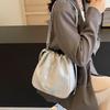 New New Chinese Pleated Chain Cloud Bag Fashionable Three-purpose Single-piece Underarm Bag Niche Messenger Bag