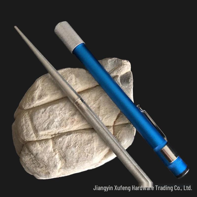 Portable Diamond Sharpening Stick: Single & Double-Head for Knives & Fish Hooks