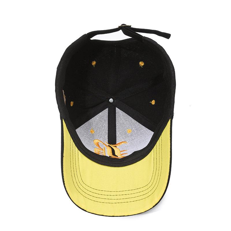 Trendy Unisex Korean Style Duckbill Baseball Cap with Deep Crown and Embroidery - Outdoor Sun Protection