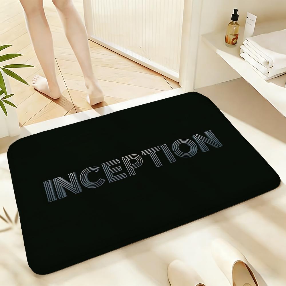 Soft Absorbent Non-Slip Rug Movie Inception Floor Mat Home Decor Doormat Bedroom Floor Mat Shower Carpet