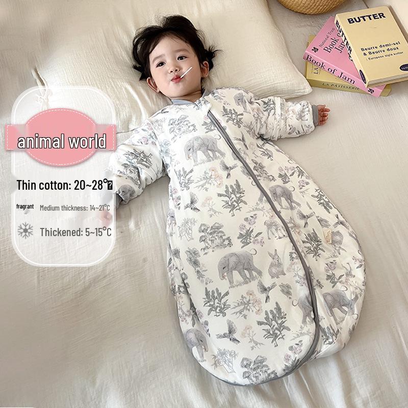 Warm Autumn/Winter Newborn Sleep Bag, Anti-Kick, A-Class Swaddle for Startle Reflex