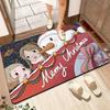 2025 Halloween Pumpkin Carpet Bedroom Bathroom Floor Mats Decorative Halloween Floor Mats Christmas Mats Christmas Decorations