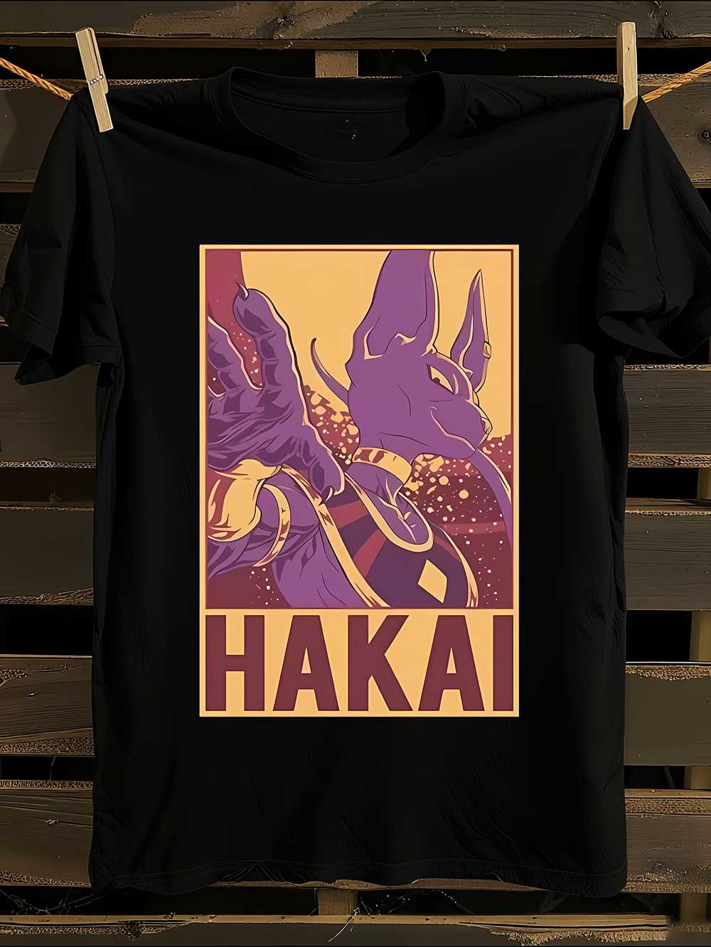Beerus Hakai Anime Graphic T-Shirt XXXL