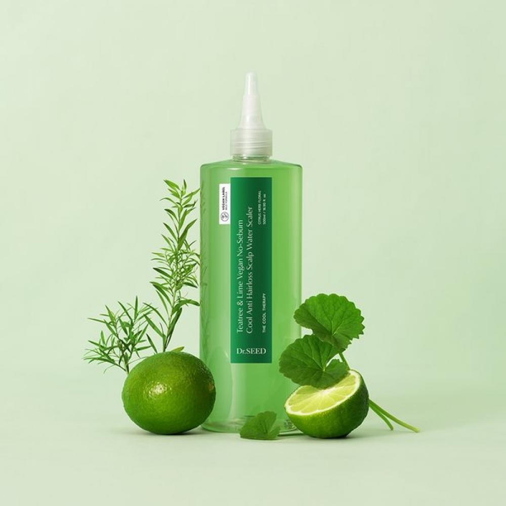[dr.seed] Tea Tree   Lime Vegan Hair Loss Deep Cleansing Oily Care Scalp Water Scaler 500ml