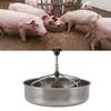Stainless Steel Piglets Feeding Trough Large Capacity Pig Feed Trough Farm Animal