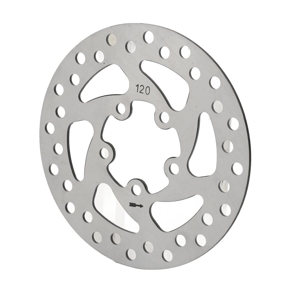 Bike Disc Brake Rotors 5 Holes Steel Hollow Thickened Universal 120mm Brake Rotor for Electric Bike