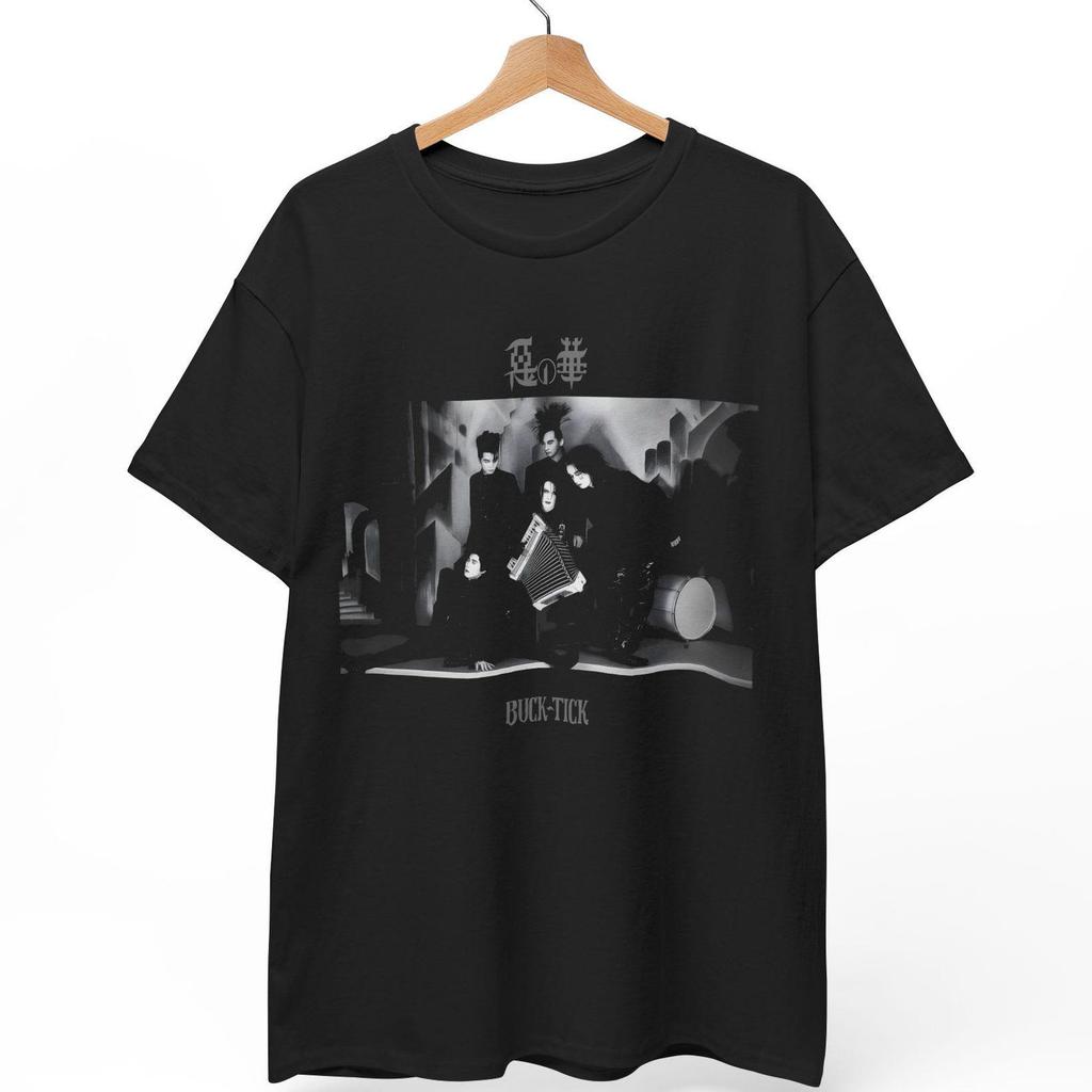 BUCK-TICK Aku no Hana T-Shirt: Japanisches Goth Rock Visual Kei Band T-Shirt, S bis 5XL