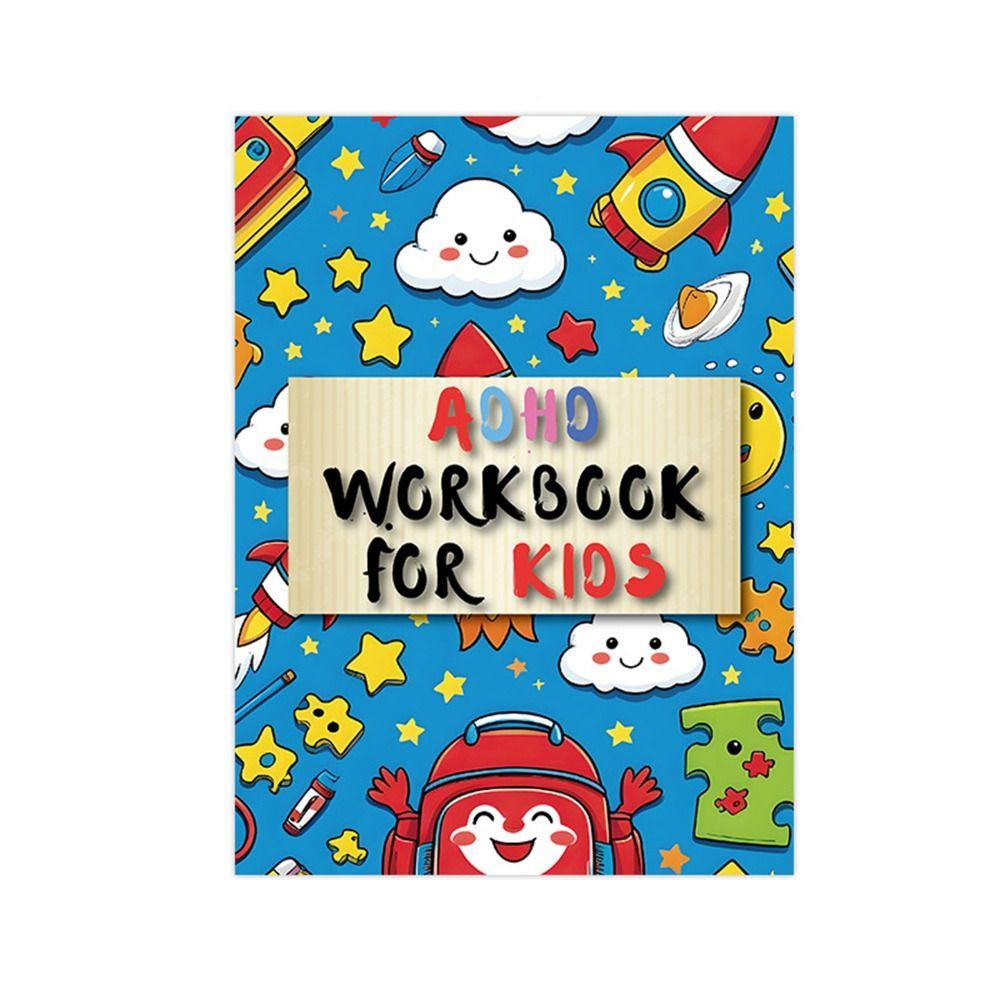 Strengthen Focus ADHD Task Workbook Simple Activities A4 Handbooks Behavior Management