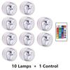 Luci Sottomarine 3LED Luci Sommergibili per Piscina con Telecomando Luce per Piscina Sottomarina Lampada Notturna a Colori Cambianti