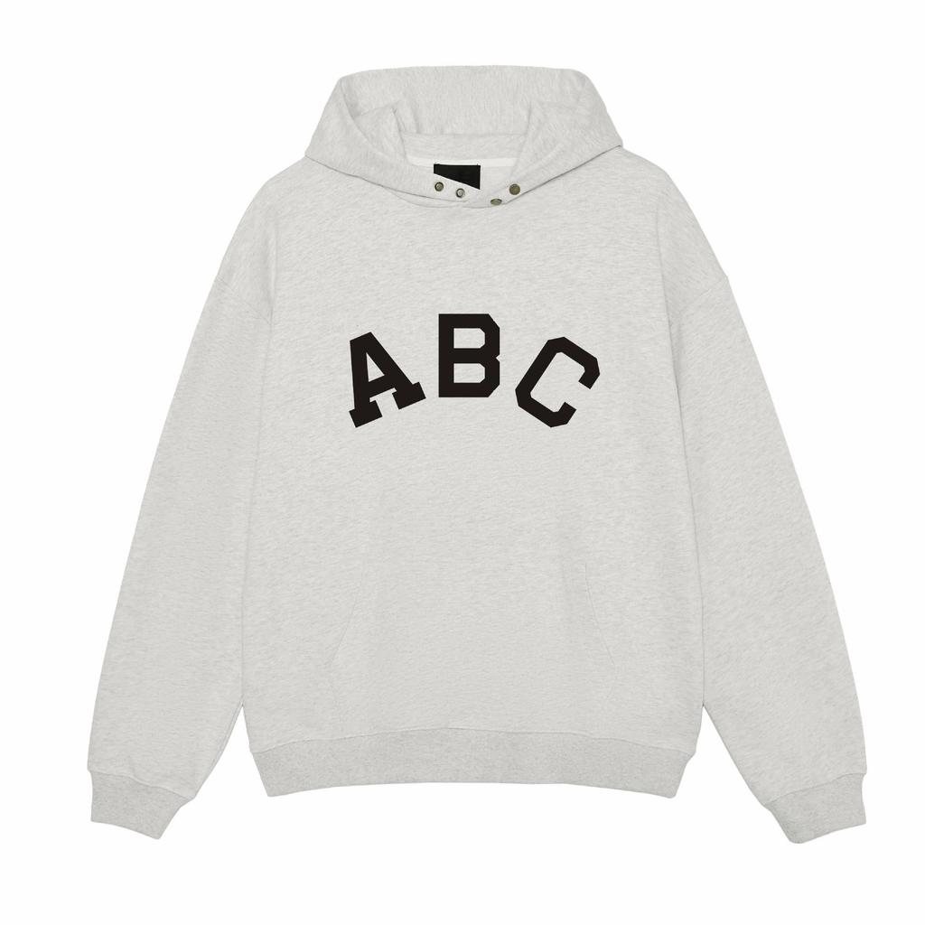 FOGESSENTIALSZONE Staffel 7 ABC Hoodie: Trendiges Unisex-Sweatshirt im lockeren Schnitt