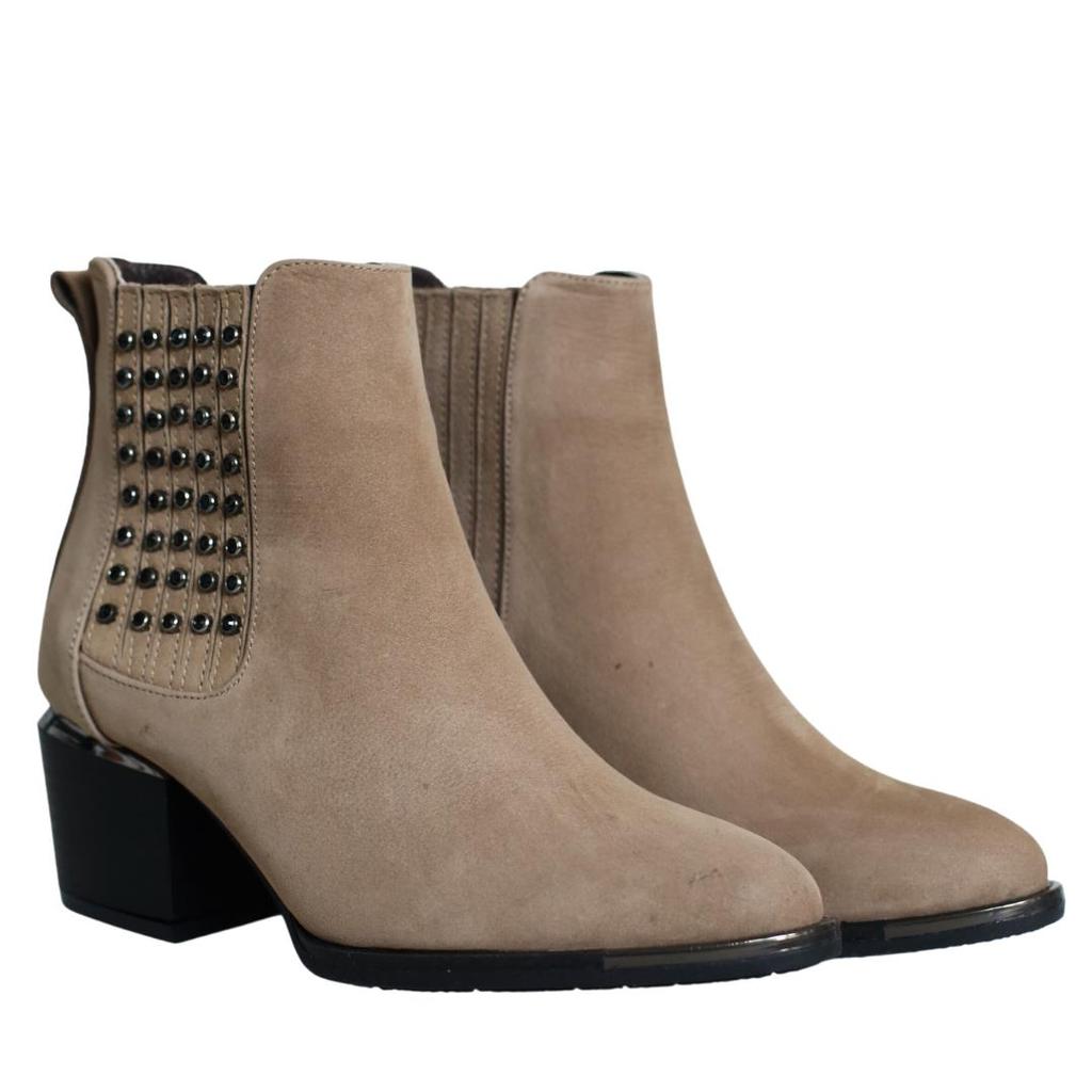 Women's Genuine Leather High Heel Boots