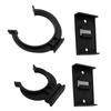 100pcs Kitchen Plinth Clips Plastic Kitchen Kickboard Clips & Brackets Stable Foundation Clip for Secure Kickboard Setup