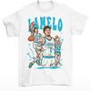 LaMelo Ball Tekenfilmstijl Charlotte Basketbal T-shirt