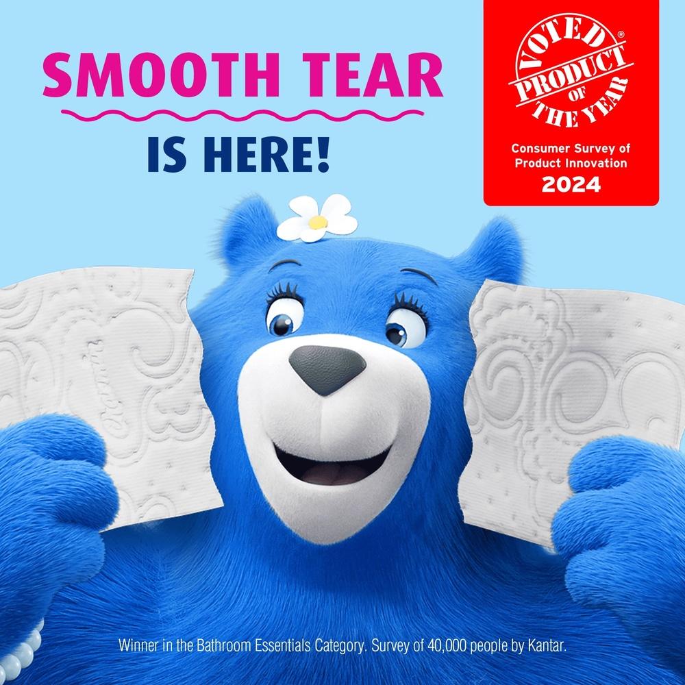 Papel Higiênico Ultramacio 6 Rolos Mega Folha Dupla Seguro para Fossas Sépticas 1344 Folhas Absorvente Maciez Irresistível Perfurado Rasgo Limpo