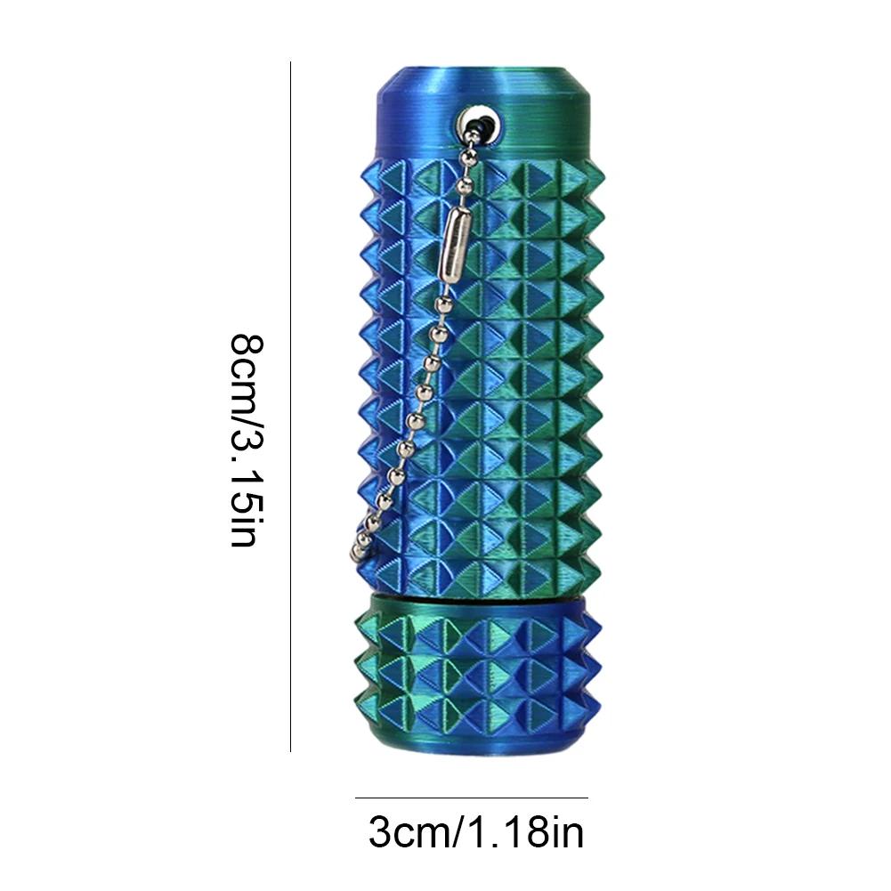3D Printed Little Spiky Sensory Roller Toys Stress Relief Spiky Stim Tactile Keychain Mini Grippie Fidget Toys Keychain Pendant