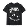 Best In The Molar System Design - Funny Tooth Pun T-Shirt Normal Top T-Shirts Classic Tops Tees Cotton Mens Classic