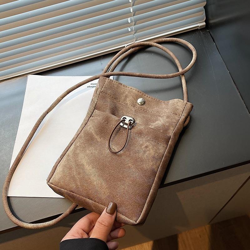 Handytasche im minimalistischen Stil, Umhängetasche, kleine Geldbörse, vielseitig für die Uni, Pendeltasche zum Umhängen