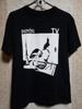 Maglietta Nera Cotone Vtg Psychic Tv Band Manica Lunga Taglia Unica Per Uomo UR243