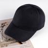 Solid Color Plush Baseball Cap 55-60cm Adjustable Sports Baseball Cap  Men/Women