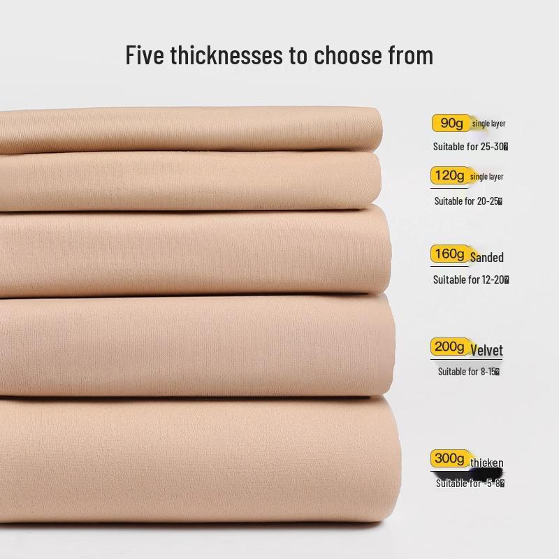 Flower Fairy Nude Feeling Fleece Lined Socks - Women's Warm, Slimming Tights for Autumn and Winter