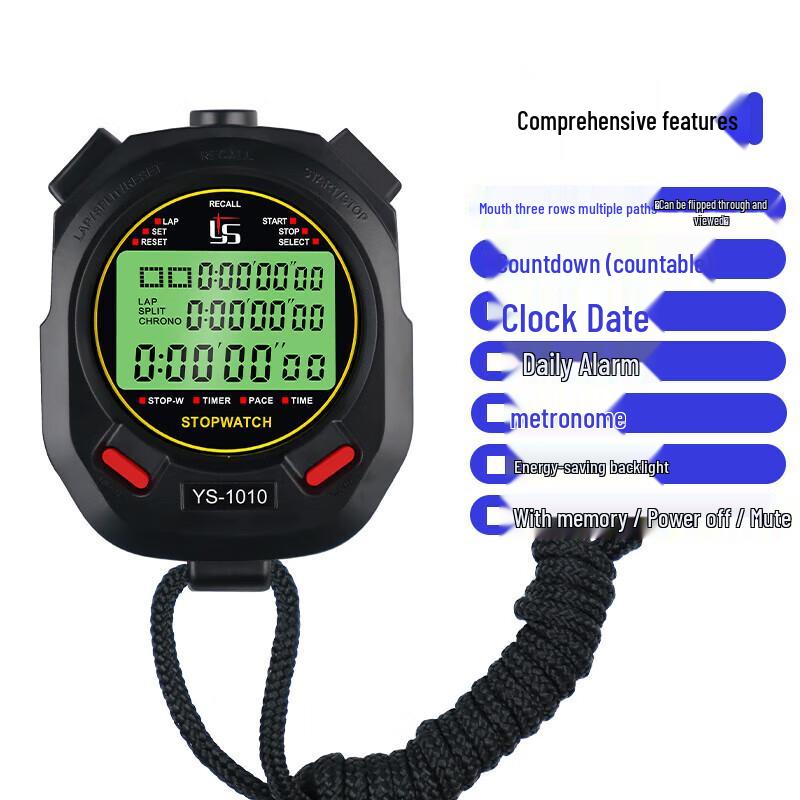 Suhuawei Luminous Digital Stopwatch Timer