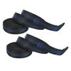 2 Packs Hammock Straps Camping Hanging Ropes Strong Bearing Capacity with 2 Steel Hook Carabiners