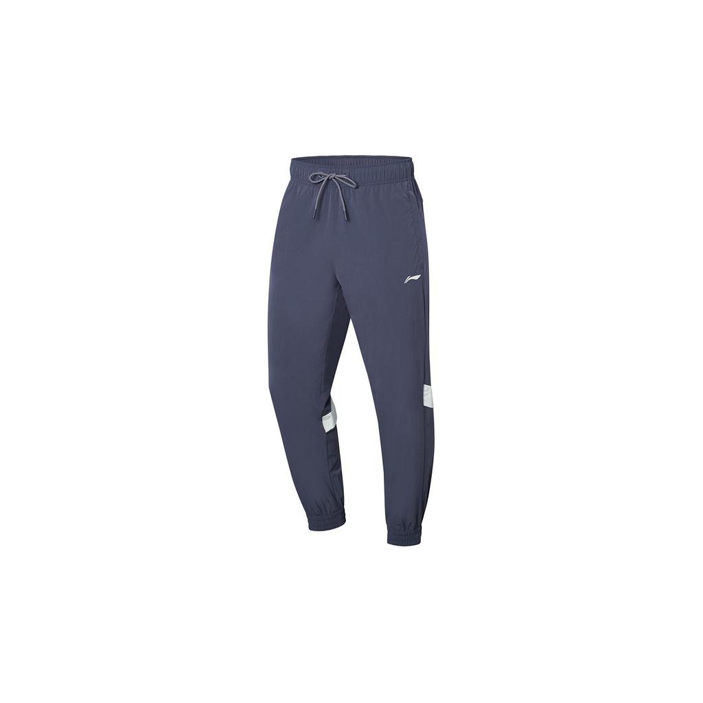 Li Ning Fitness Series Knitted Sweatpants Men's Earth Surface Gray AYKT033-6