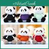 Plush Panda Keychain With Soft Short Plush For Kids And Collectors